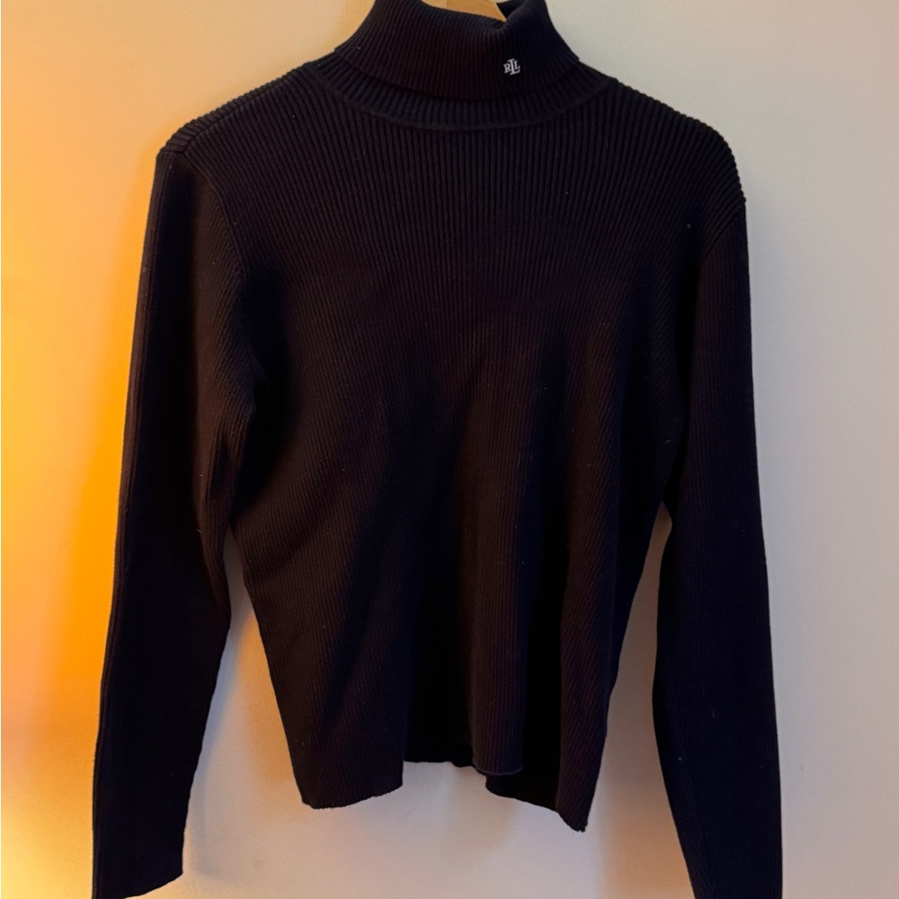 Lauren Ralph Lauren Black Turtleneck Sweater